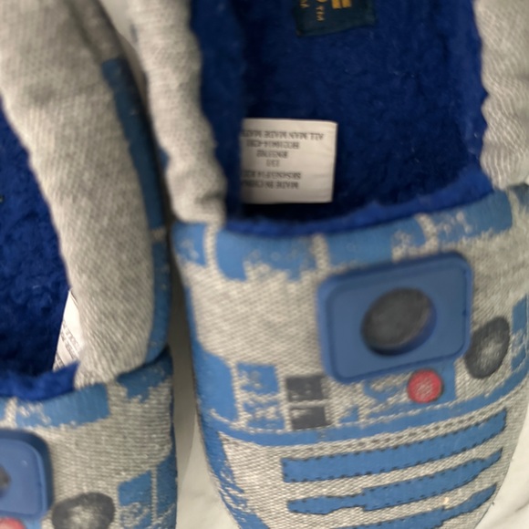 R2-D2 Slippers Size 13/1 Star Wars - Picture 4 of 5